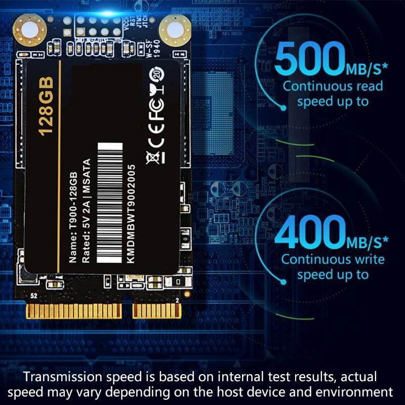 3x5cm SSD Solid State Drive mSATA Internal Solid State Hard Drive 128GB