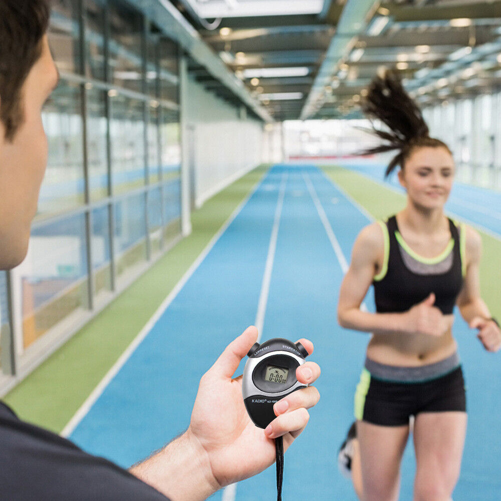 Electronic Alarm Counter Stopwatch Timer Sport Running Training Chronograph
