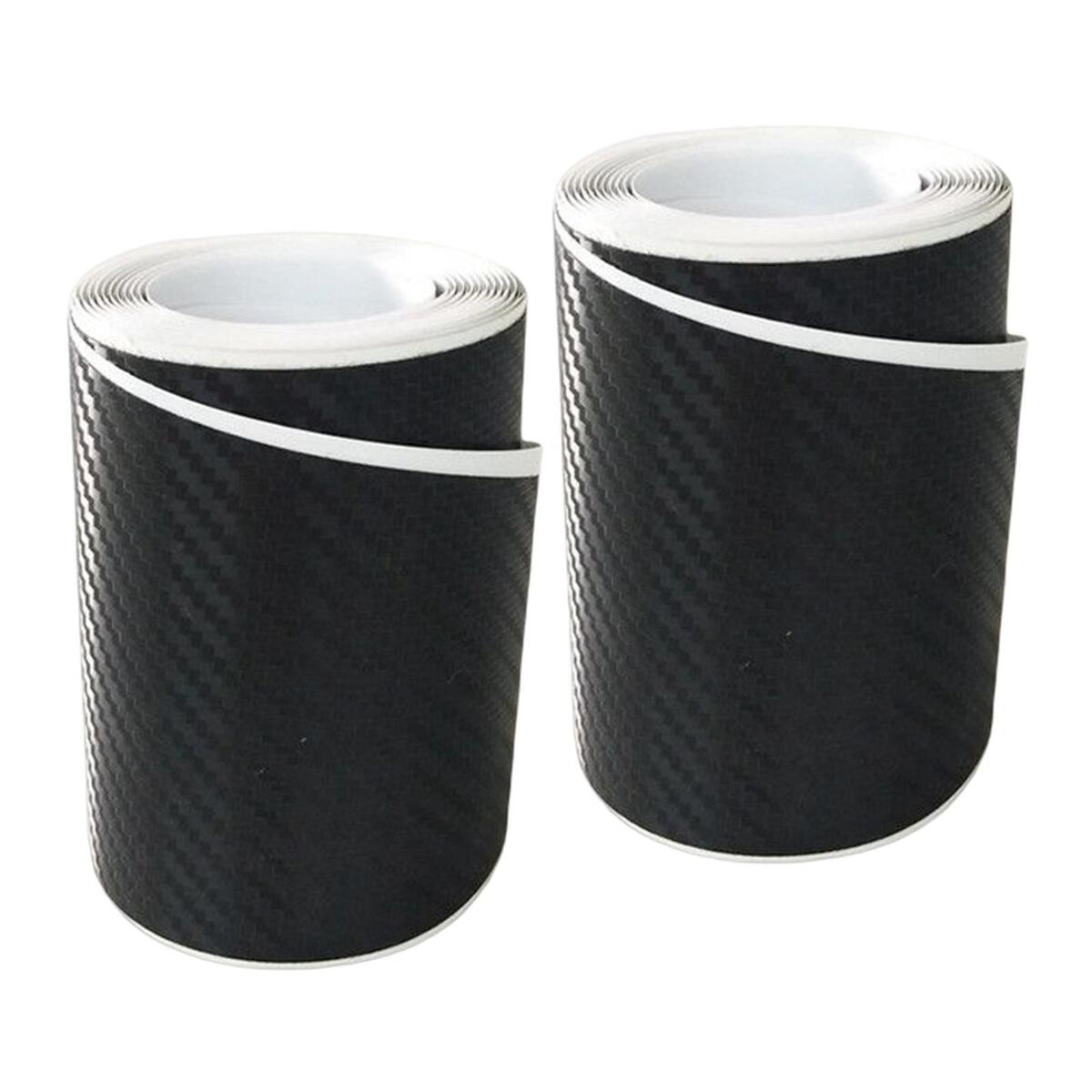 Surfboard Rail Protective Tape Film Adhesive Paddle Board Rail Saver Black
