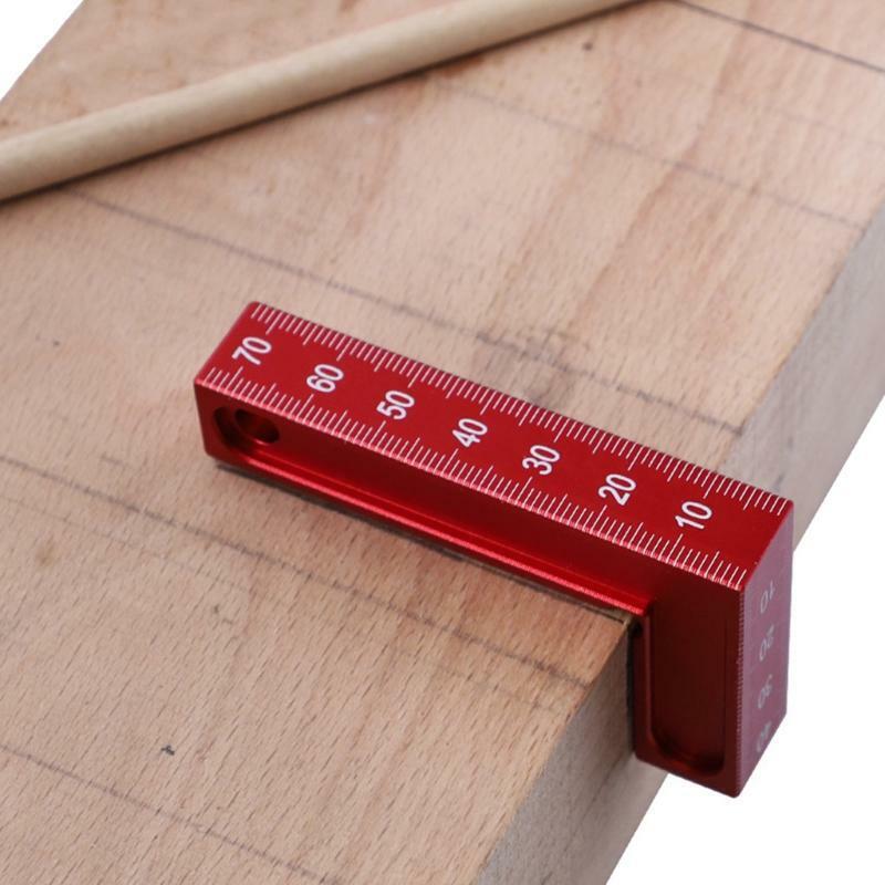 Red Aluminium Alloy Woodworking Corner Clamp Tools Fit for Box/Door/Picture