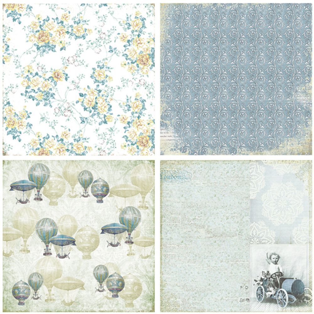 Paper Pads Craft Card Making Scrapbooking Cutting Dies Art Background Origami