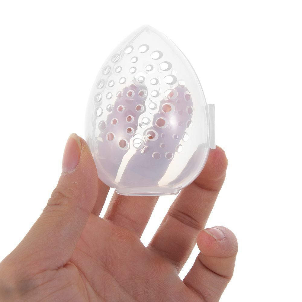Cosmetic Puff Powder Puff Drying Holder Display Storage Case Makeup Sponge