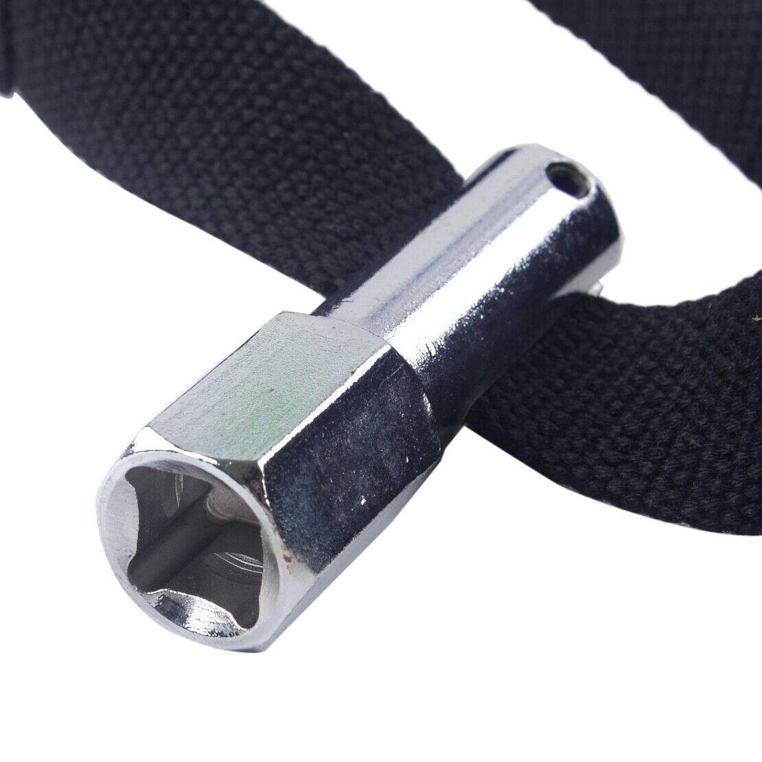 1X Nylon Strap 1/2" Square Drive Socket Oil Filter Remover Wrench Tool Li