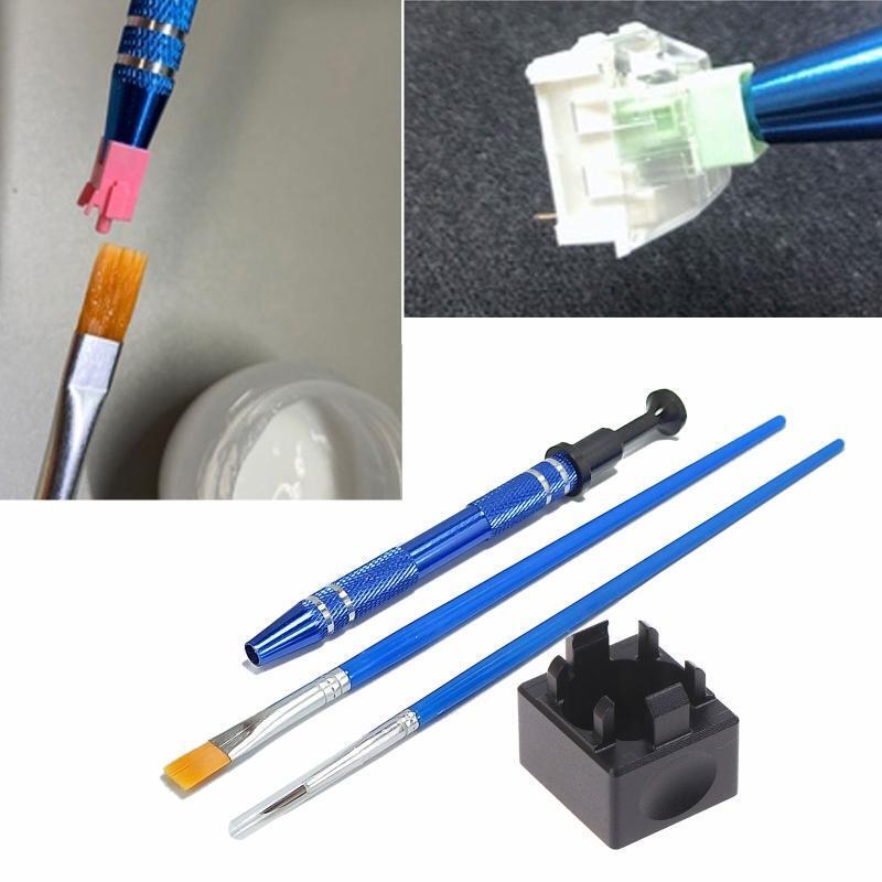 Switch Opener Clamp Key Puller Mechanical Keyboard Lube Pen Kit Lubing Station