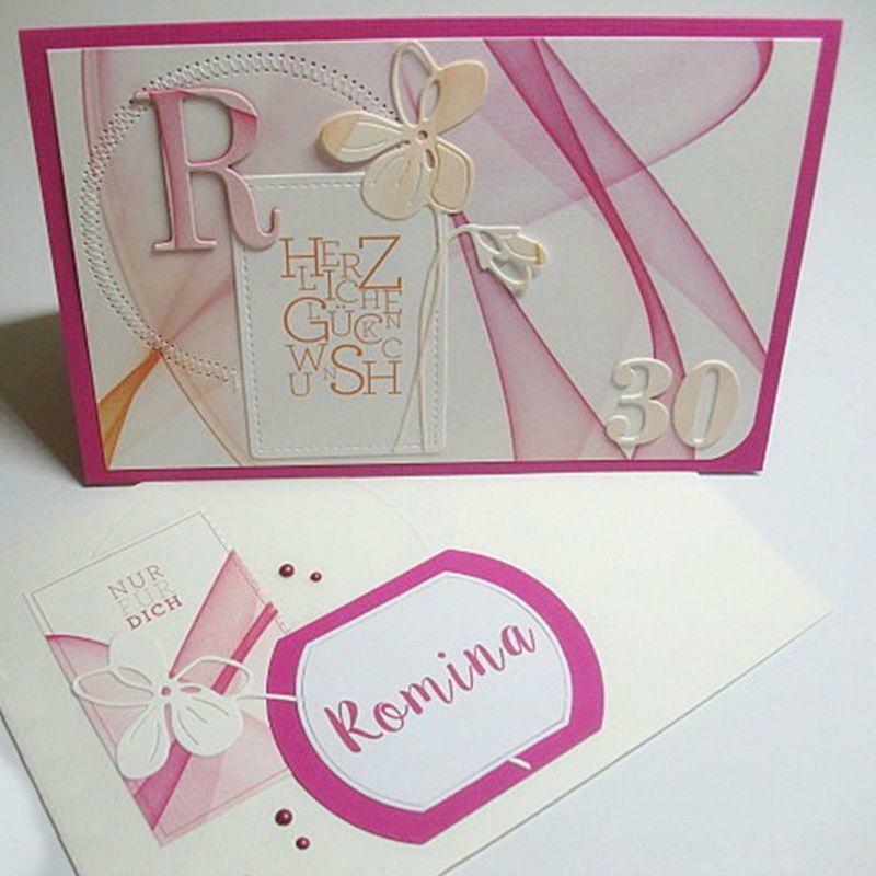 Beautiful Flower Metal Cutting Dies Stencil Scrapbooking DIY Album Stamp Paper