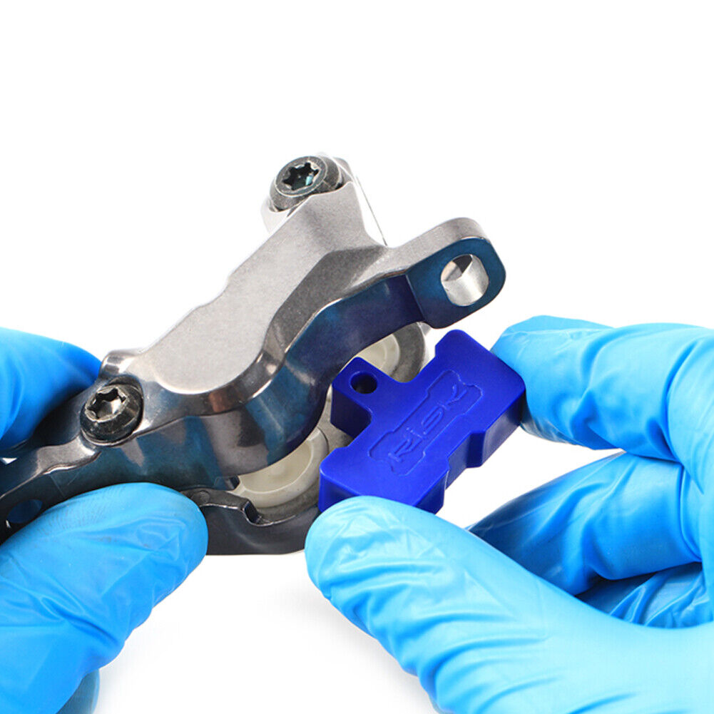 RISK 5pcs Bike Oil Disc Brake Spacer Stopper Plastic Brake Clamps Block (B)