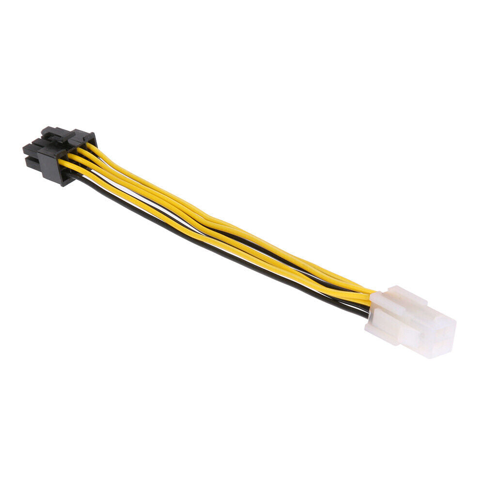 5pcs 4Pin to 8Pin Convert Power Wire Connector Extension Cable