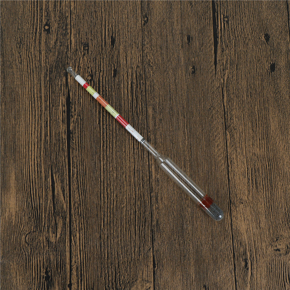Home brew Hydrometer Wine Beer Cider Alcohol Testing Making ToolTester 3 Scale