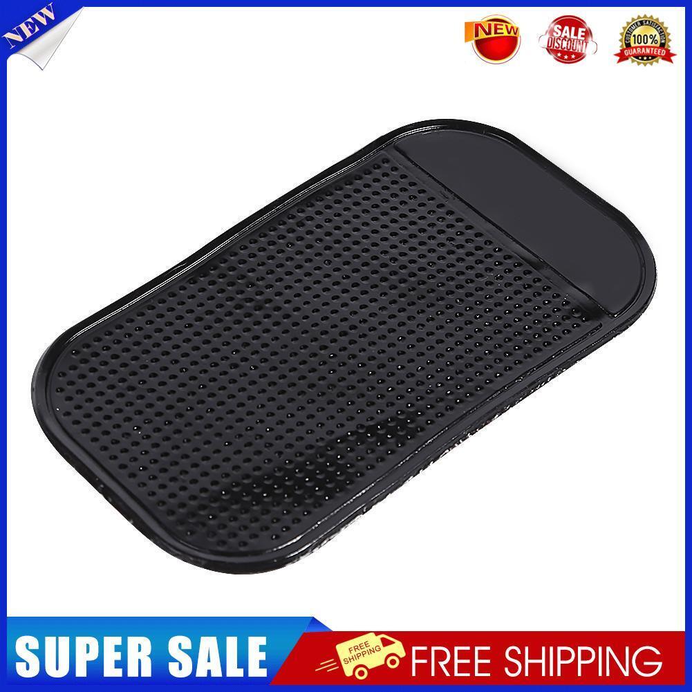 Car Magic Anti Slip Mat Dashboard Sticky Pad Phone Holder (Small Black)