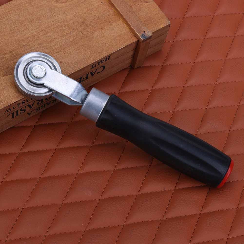 Portable Car Tire Repair Tool Metal Compaction Roller with Rubber Handle