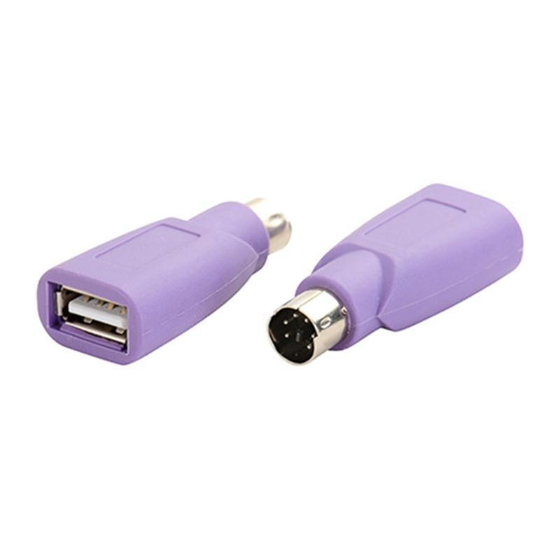 Adapter for PS2Game Console Anti Oxidation Converter Mini Male Adapter for Mouse