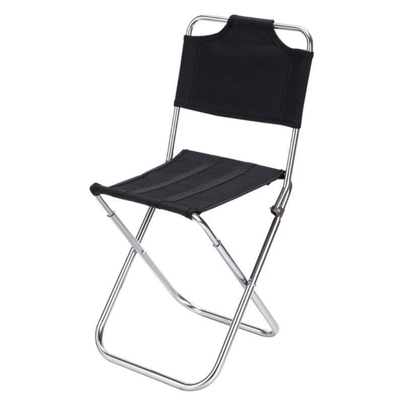 Camping Chair Support 100KG  Folding Quad Chair Outdoor lawn chair