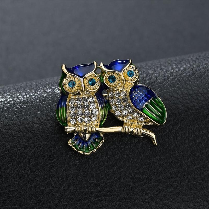 Owl Brooches Women Weddings Brooch Pins Gifts for Clothing Jewelry Accessories