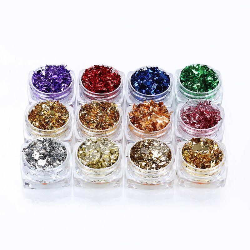 Metal Foil Paper Sequins for Diy Craft Painting Art Jewelry Making Accessories
