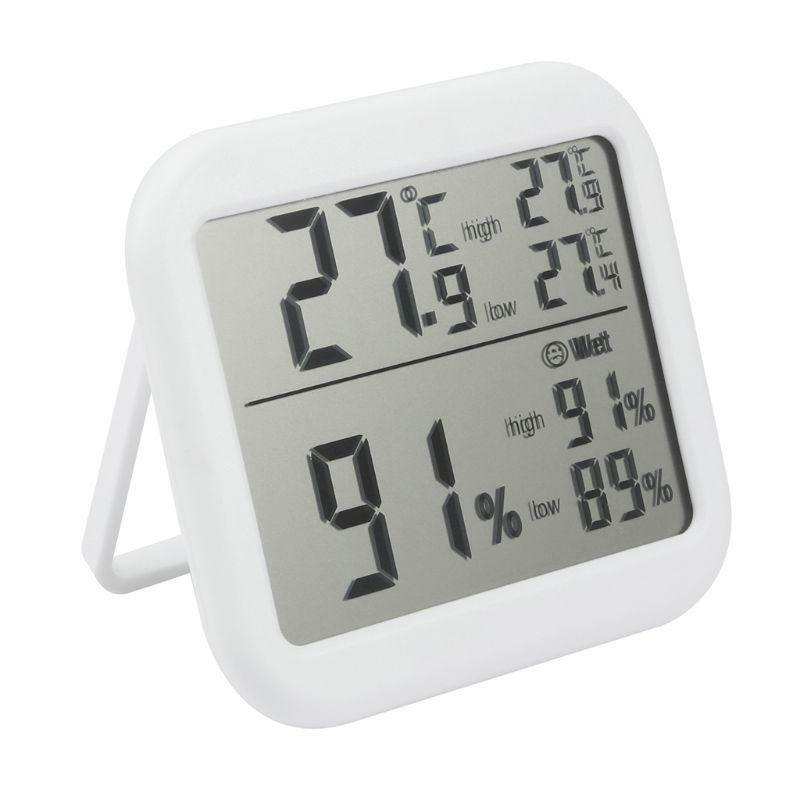 Digital Thermometer Humidity Monitor ? & ? Max Min Record for Home Greenhouse