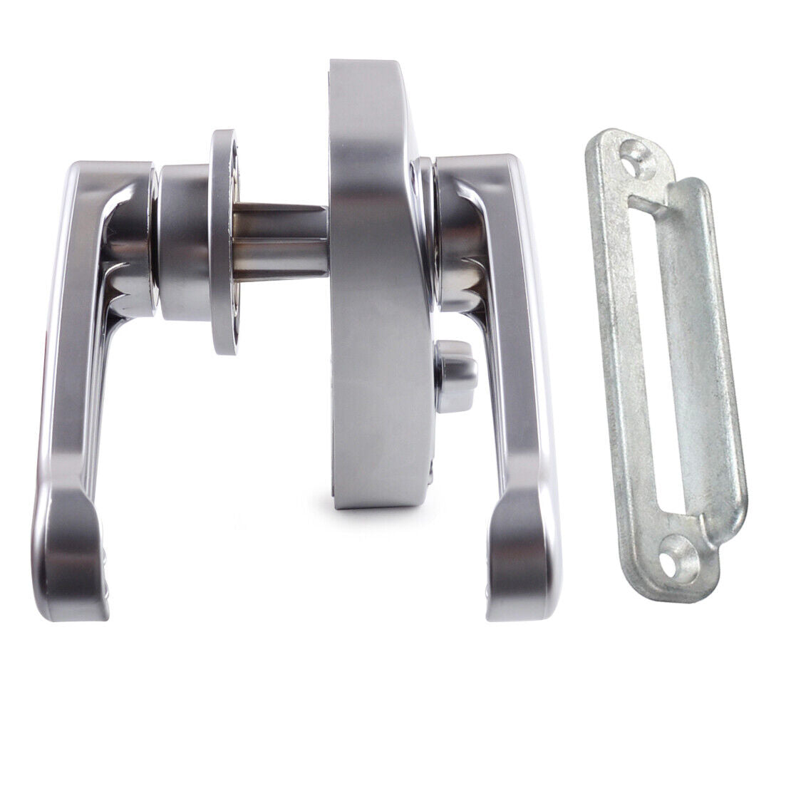 Door Lock Latch Handle Knob w/ Fastener For RV Boat Toilet Bathroom Door Lock