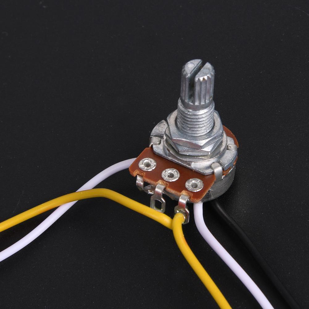 1 Set Guitar Electronic Circuit Wiring Harness-Prewired for JB Bass Guitar