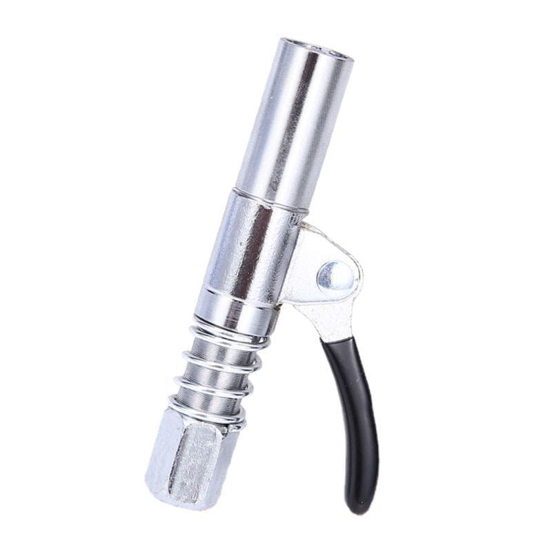 Convenient Grease Gun Coupler Not Throw out Under Pressure for Continuous Use