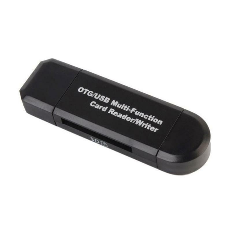 USB 2.0 Micro Card Reader Portable Memory Card Reader Micro- USB 2.0 OTG Adapter