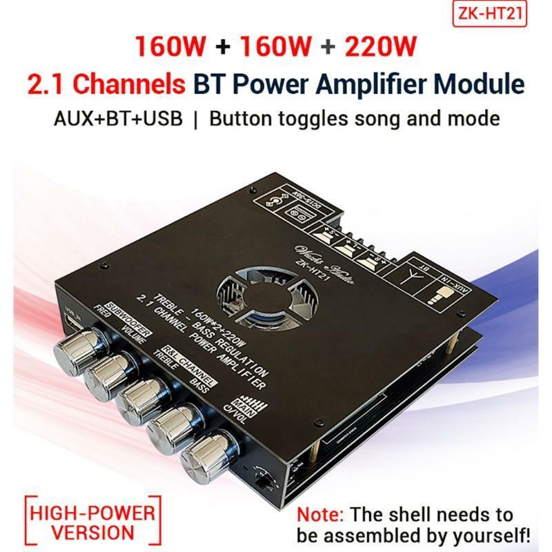 Amplifier Board Hifi Stereo Bluetooth-compatible Audio Amplifier Module Power