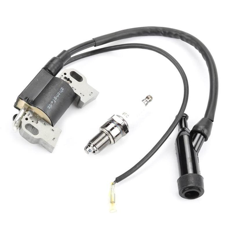 Ignition Coil for Honde Gx240 Engine Lawn Mower Tractor Generator w/Spark Plug
