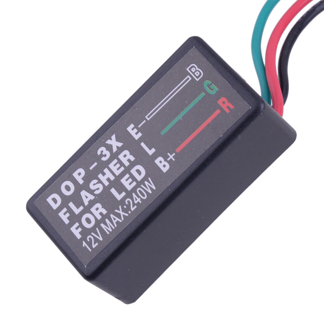 Car LED Flasher Relay 3 Pin Signal Light Blinker 12V for Motorcycle ATV UTV SUV