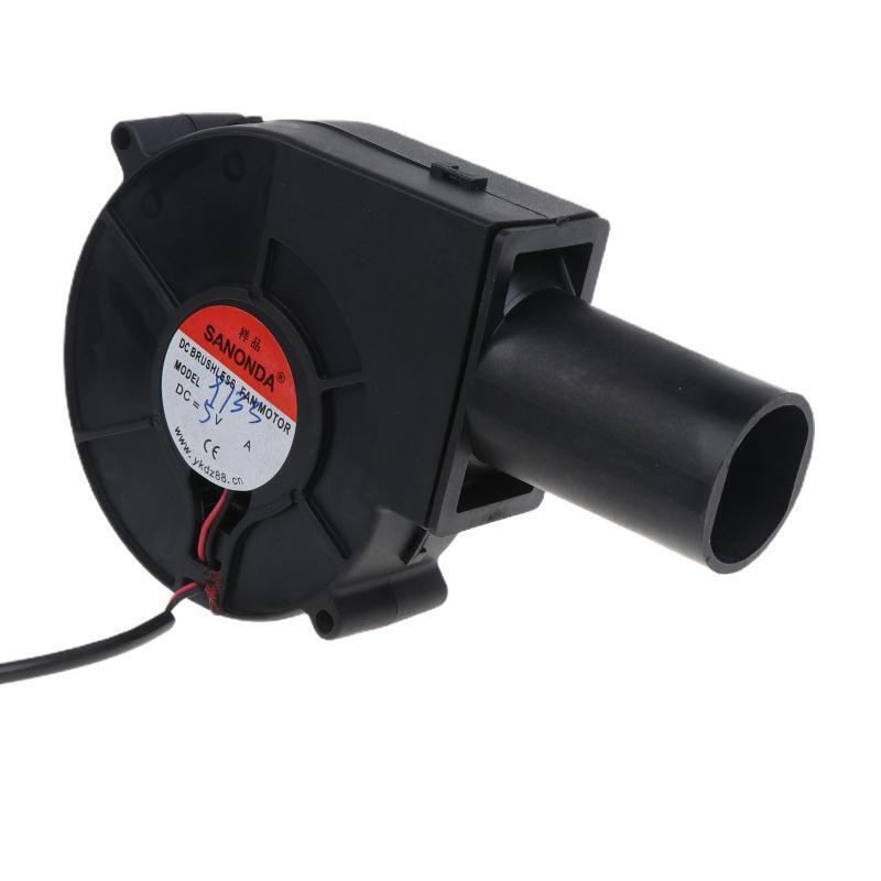 USB 5V BBQ Air Blower with Switch 3 Speed Cooling Fan for Cooking Camping Picnic