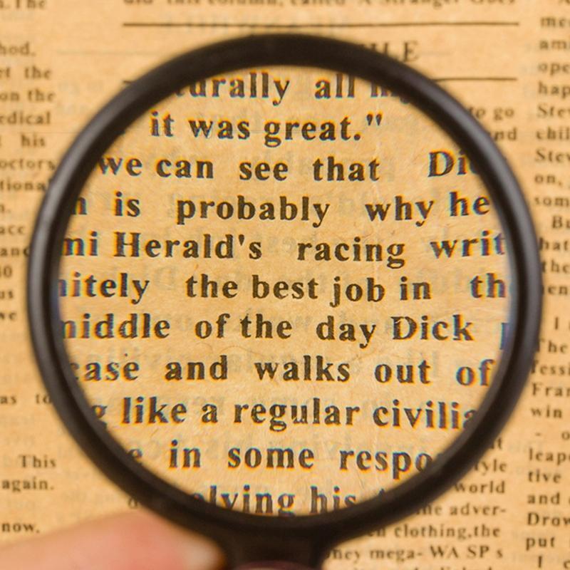 8X Jewelry Magnifier Folding Magnifying Glass Mini Pocket Hand Loupe Optical
