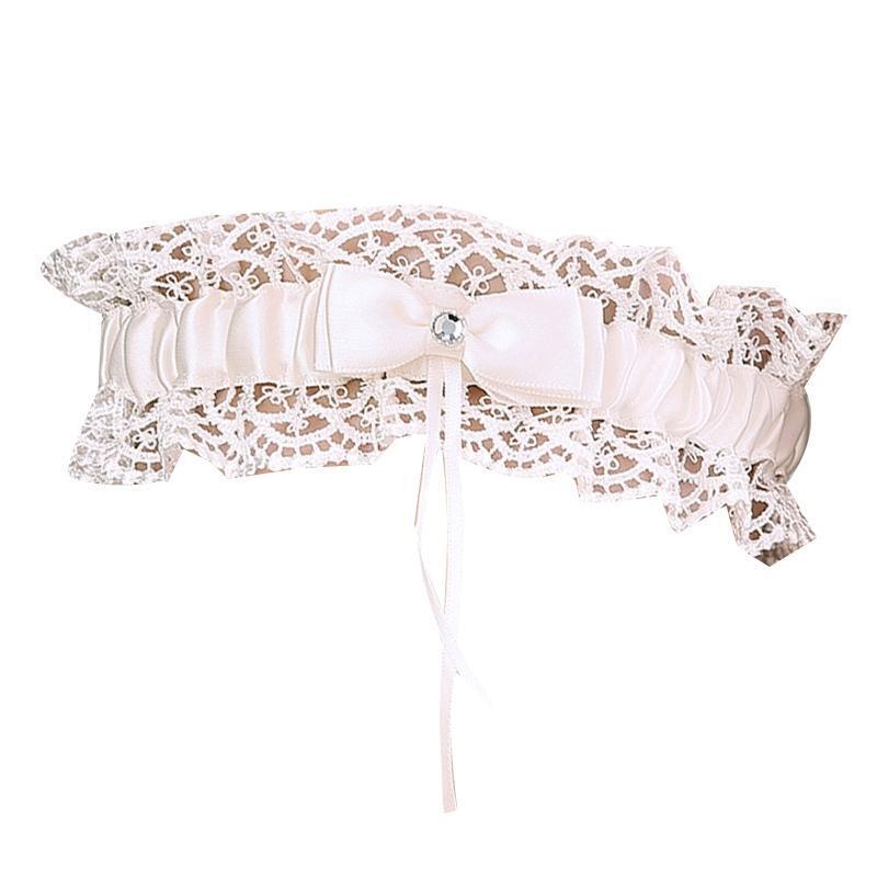 Bride Lace Garter Belt for Wedding Day Ceremony Bachelorette Prom Party Supplies