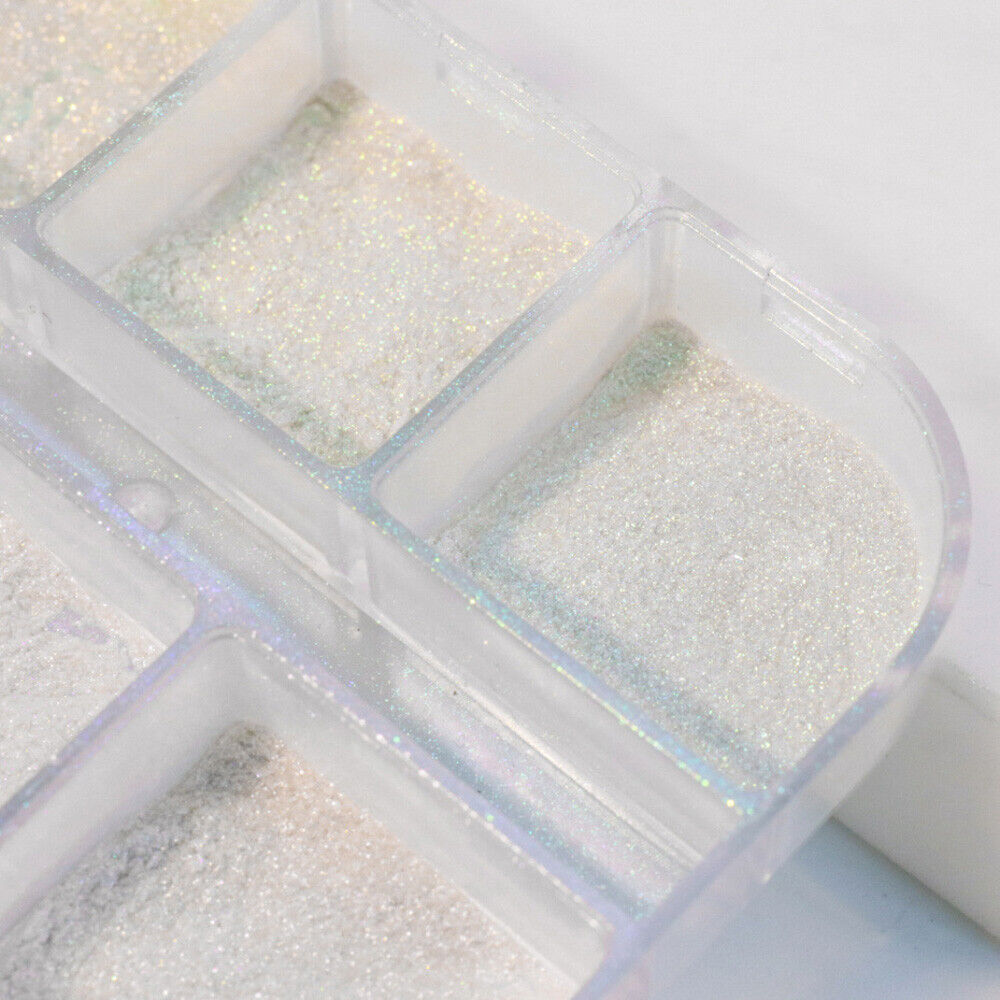 Sequins Rubbing Dust Manicure Mirror Glitter Pigment Chrome Aurora Nail Powder