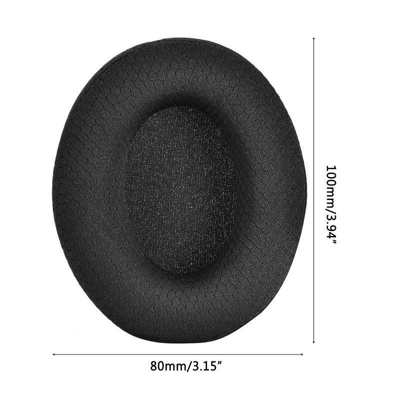 1Pair Headset Earpads Replacement for Cloud Earphone Replaced Round Pads