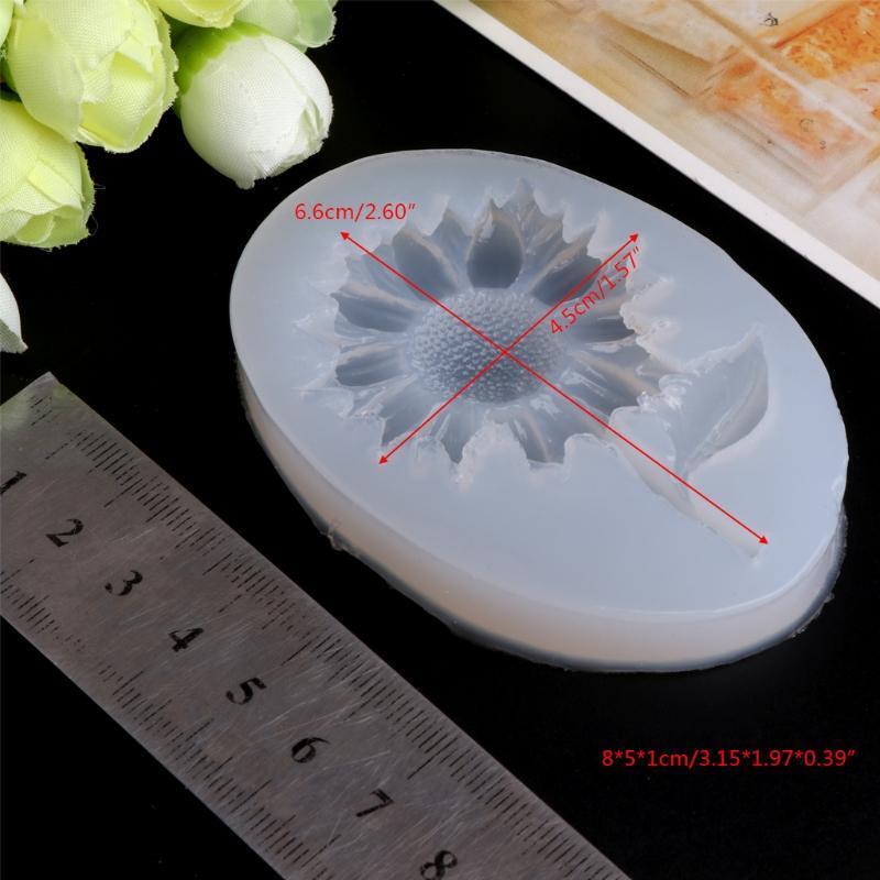 Sunflower Shape Silicone Mold Cake Jelly Chocolate Tool Decoration Baking Tackle