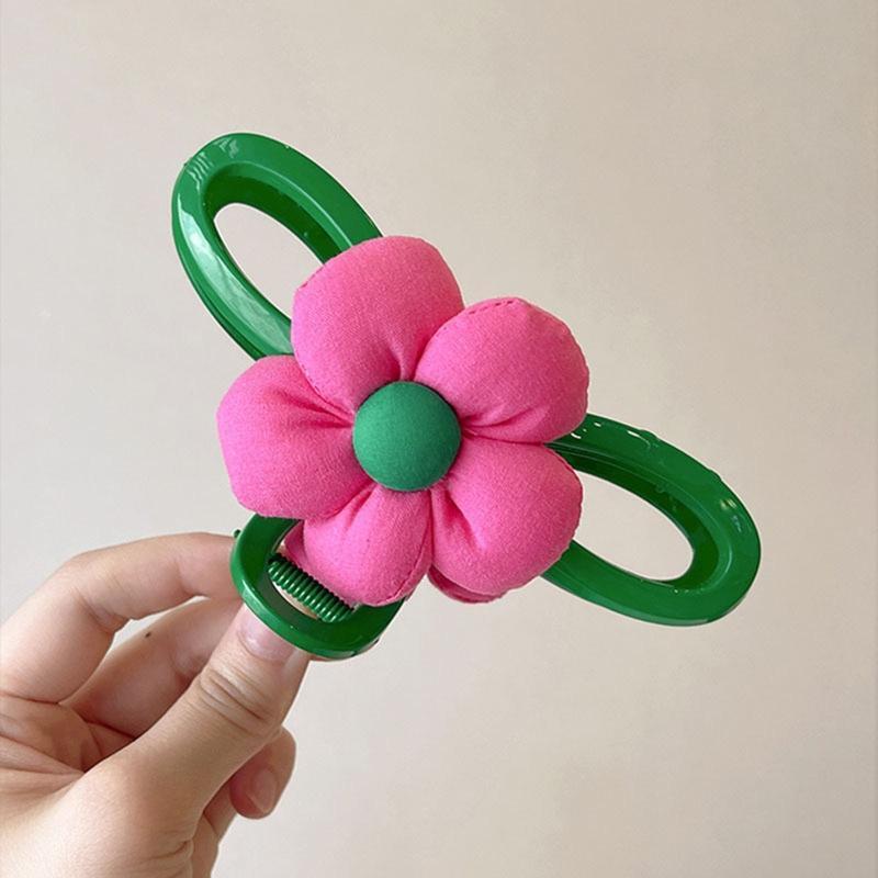 Stylish Flower Hair Clip Shark Clip Hair Clips Hairpin Clip for Valentine's Day