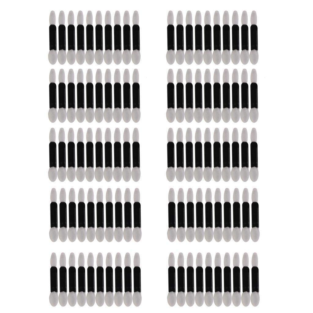 Double Ended  Makeup Cosmetic Eyeshadow Eye  Brush 4.8cm
