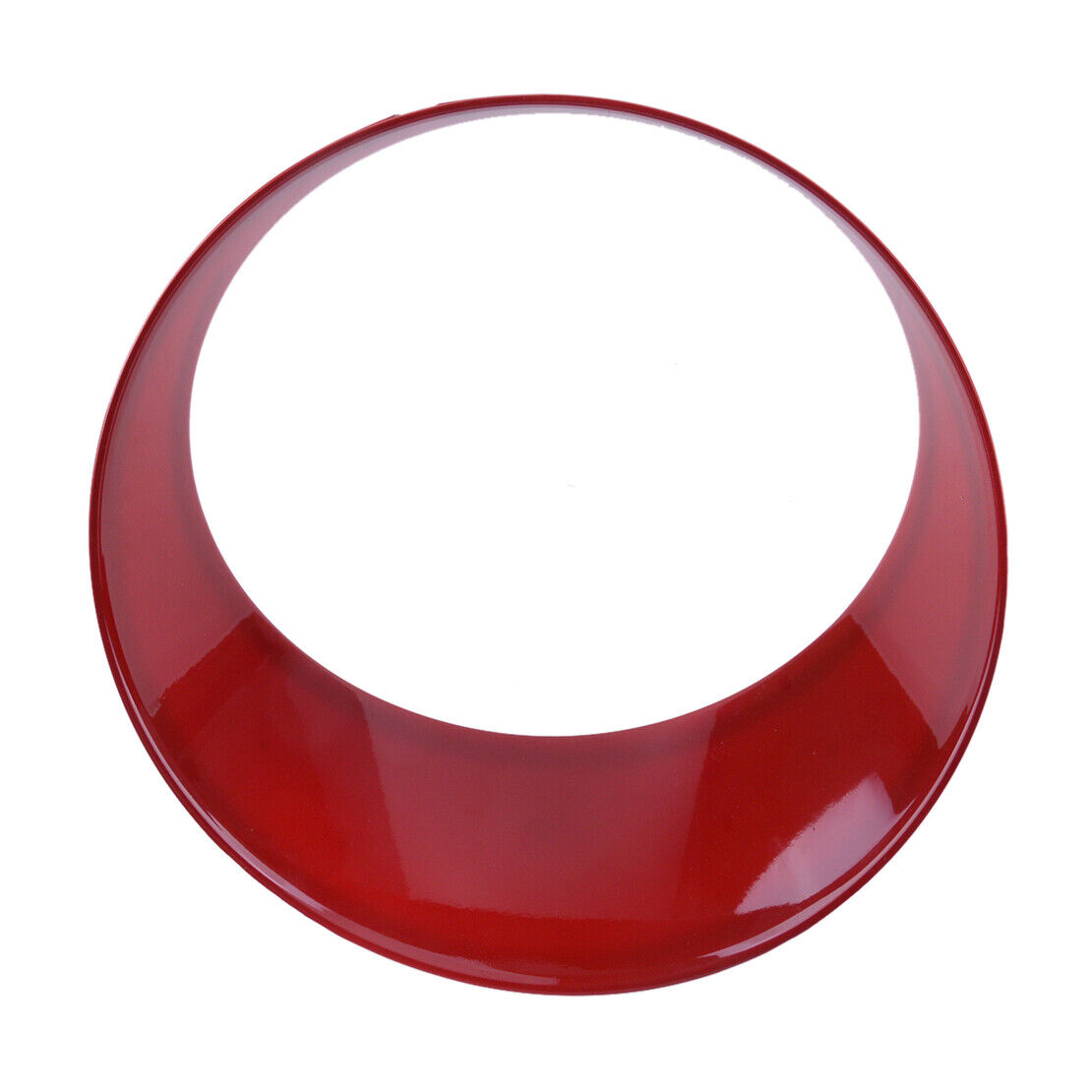 2Pcs Red Front Headlight Lamp Ring Cover Trim Fit For Jeep Wrangler JL 2018-2021