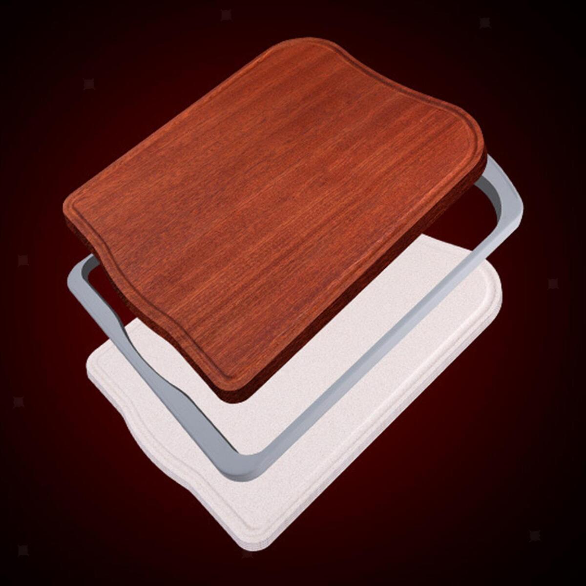 Wooden Cutting Board Crackers Platter Double Sided Available for Vegetables