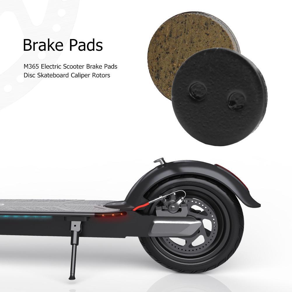 M365 Electric Scooter Brake Pads Disc Skateboard Caliper Rotors (Black)