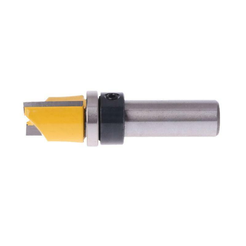 Dia 3/4" x Height 3/4" 1/2" Shank Mortise Template Trim Flush Router Bit Cutter