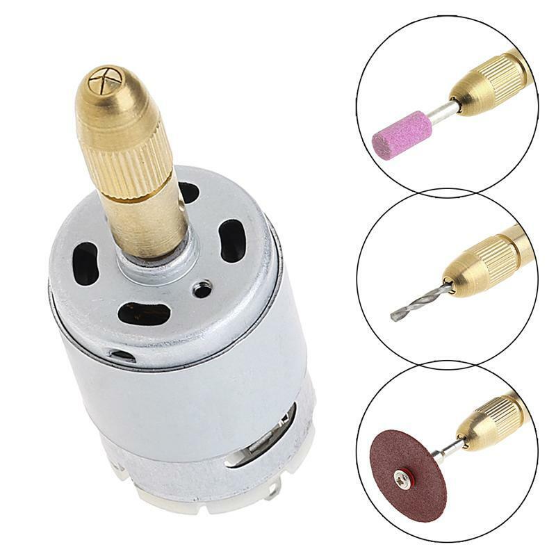 New Mini Mirco Electric PCB Motor Drill Press Drilling Bits Tool Twist Drill 12V