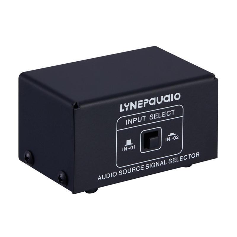 Splitter Box Audio Splitter Switcher Passive Speaker Headphone Plug and Play