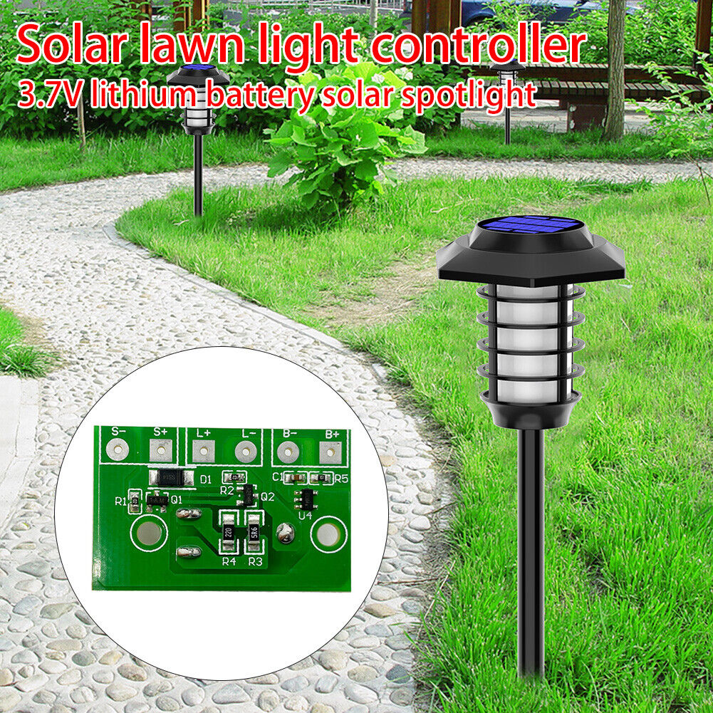 Solar Lamp Controller 3.7V Solar Lantern Control Circuit Board with Switch