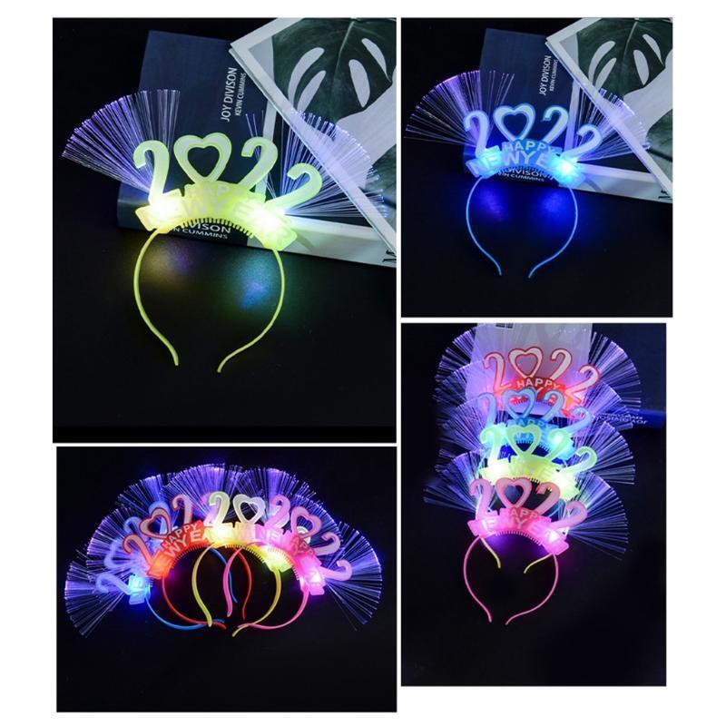 2022 Luminous Optical Fiber Bopper Headdress Party Supplies Hair Accessories