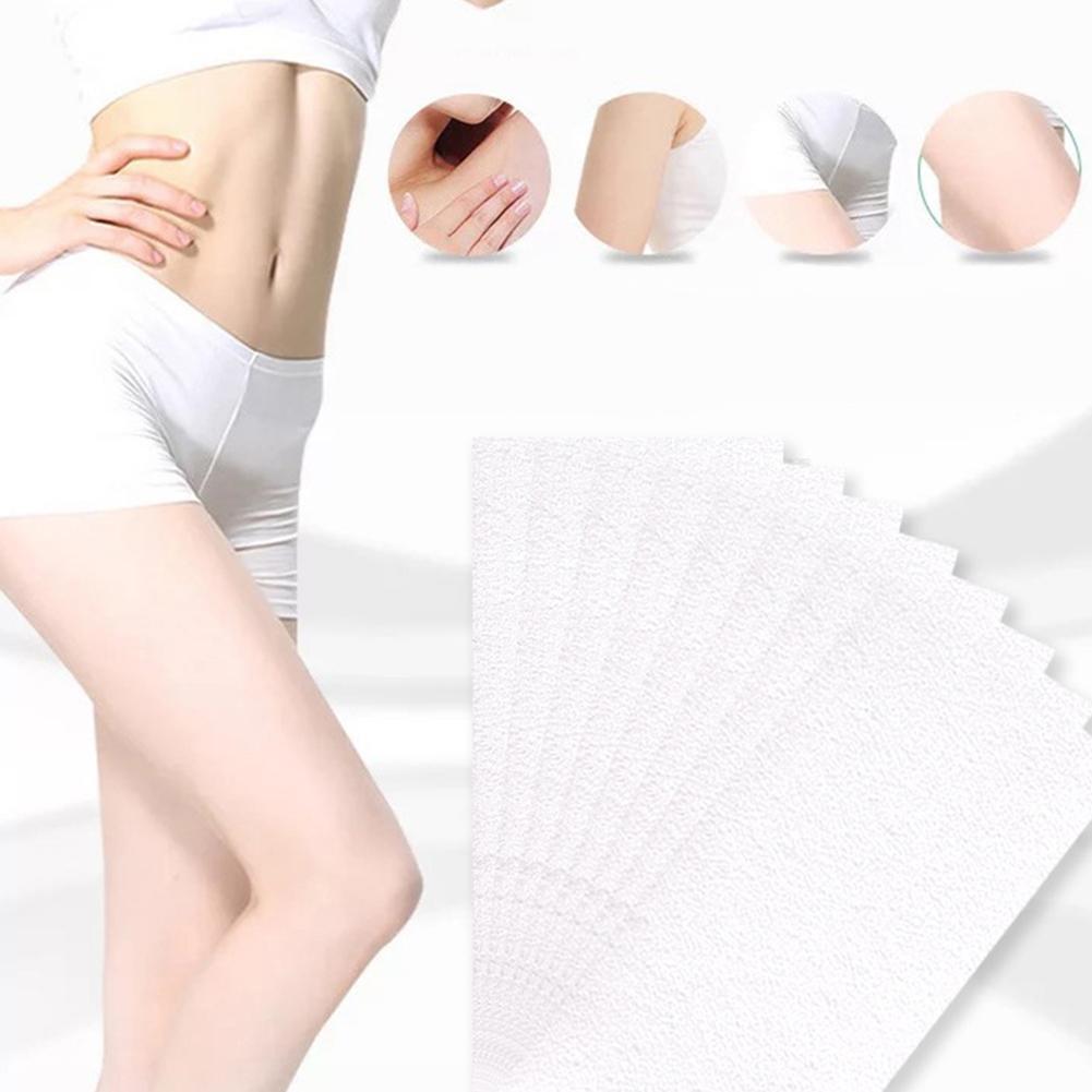 Thicken Non-Woven Depilatory Paper for Face Body Hair Removal (1 Pack)