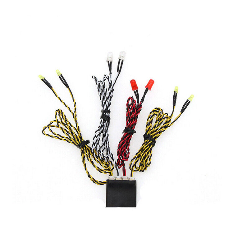 8LED Linkage Light Turn Signal Brake Light Lamp Parts for RC Crawler Drift Car