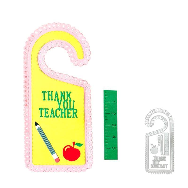 Pen Ruler Metal Cutting Dies Photo Album Decoration Family Together Party Diary