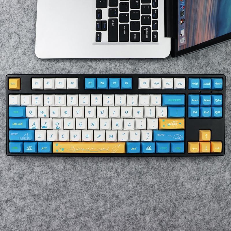 137Keys/Set Dye Sublimation Keycap XDA Profile Mechanical Keyboard PBT Keycap