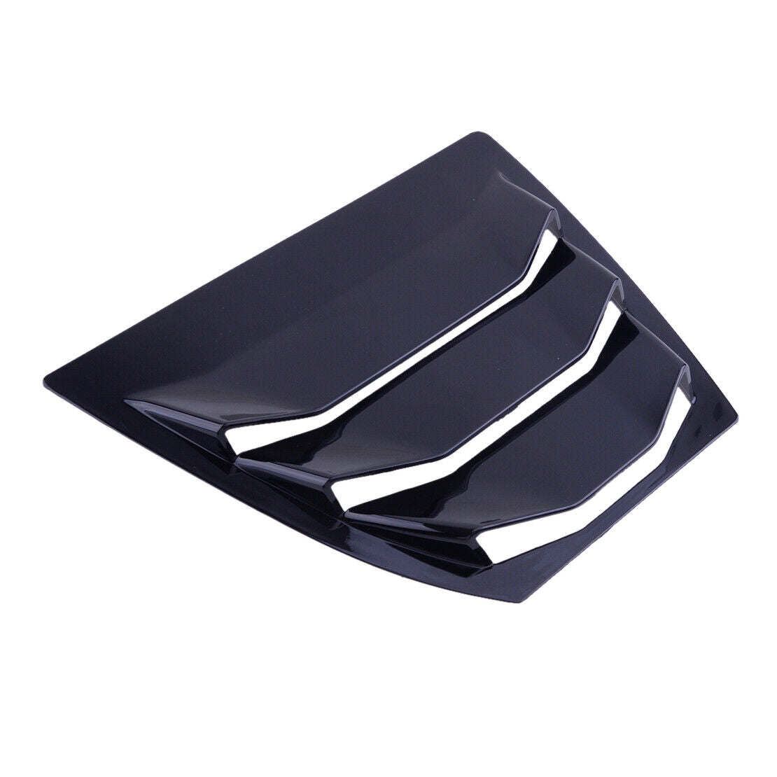 Kit Rear Side Window Quarter Louver Vent Cover Trim Fit for Mazda 3 Axela 14-18