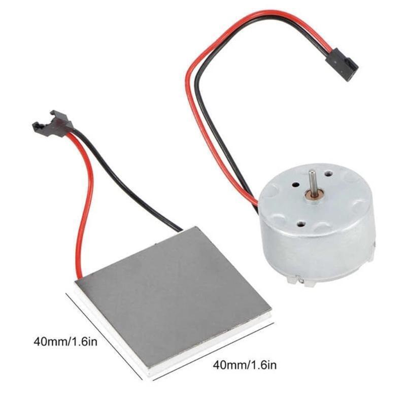 Electric Motor w/Heating Generator Sheet Fan Stove Burner Heating Replace Parts