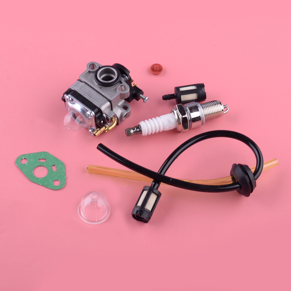 Carburetor Carb Fuel Line Filter Set Fit for JCB M25 PLT25AF TRY25PGTA 25CC B&Q