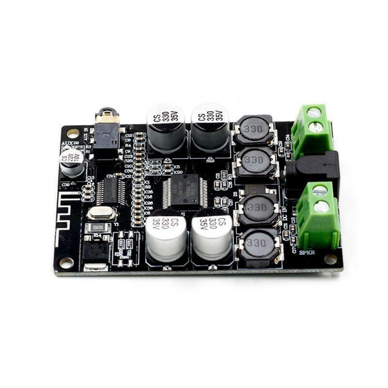 MINI Bluetooth-Compatible 5.0 Wireless Audio Digital Power Amp 25Wx2lifier Board